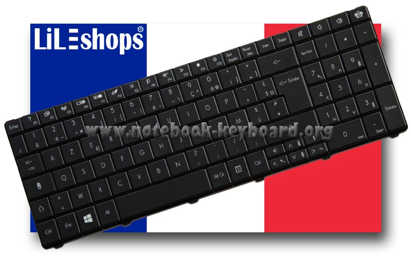 Clavier Français Original Packard Bell Easynote TE11-BZ TE11-HC Série NEUF
