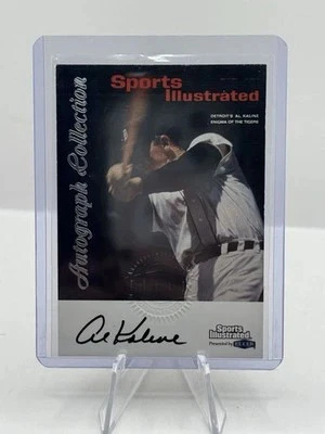 Colección de autógrafos ilustrados deportivos Fleer Al Kaline Auto 1999 Tigres - C Foto 1 de 2