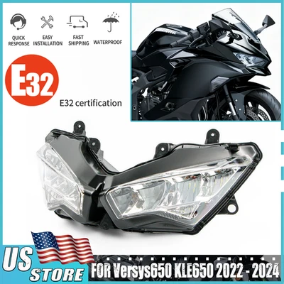 Conjunto de faros aptos para Kawasaki Versys 650 KLE650 2022 - 2024 Foto 1 de 4
