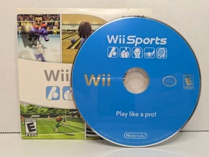 Wii Sports (Nintendo Wii, 2006) Funda Sin Manual Probado Funcionando - Imagen 1 de 5