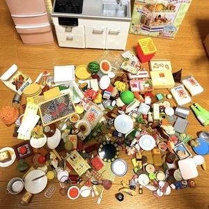 Re-Ment Puchi Market Display Shelf & Supermarket Miniature Set Vintage D607 - Picture 1 of 11