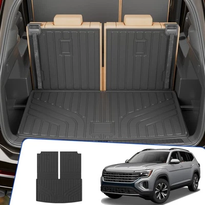 Cargo Mat For 2018-2024 2025 Volkswagen Atlas (NOT for Cross Sport) Trunk Mat Foto 1 de 4
