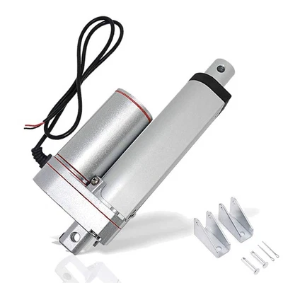 DCHOUSE DC 12V Linearantrieb für TV-Hebetische und elektrische Sessel, 50mm Hub