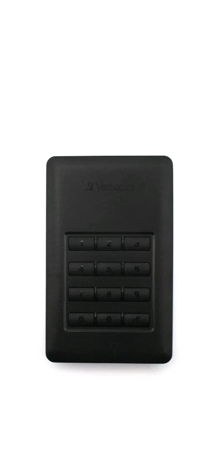 Verbatim Store Go Secure Portable HDD 2TB externe Festplatte USB-C 2 TB - Bild 1 von 1