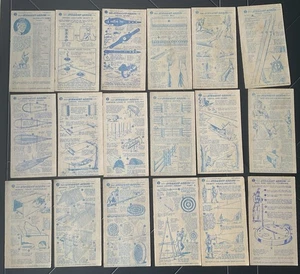 Libro 2 - Tarjetas manuales de inyección de flecha recta Nabisco trigo triturado 18 tarjetas - Imagen 1 de 7