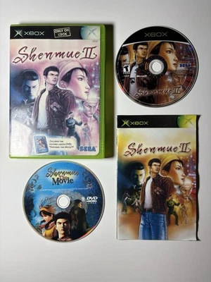Shenmue II (Microsoft Original Xbox, 2001) CIB Completo con Manual Probado Foto 1 de 4