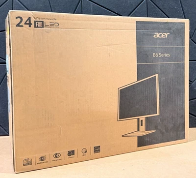Acer B246HL 24" LED LCD Monitor 1080p UM.FB6AA.004 ✨🔥✨BRAND NEW! SEALED!✨🔥✨ - Image 1 of 3