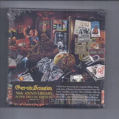 FRANK ZAPPA Mothers Over-Nite Sensation 50th 4 cd 1blu-ray super deluxe  box set - Bild 1 von 2