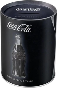 Vintage Style Retro Spardose Dosenform Blech - COCA COLA - Zeichen des guten Geschmacks - Bild 1 von 3