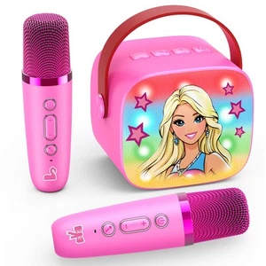 Regalo Bambina 3-12 Anni Principessa Karaoke con 2 Microfono Bluetooth per - Foto 1 di 24