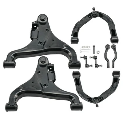 For 2004-2015 Nissan TITAN Armada Front Upper & Lower Control Arm Sway Bar Link - Image 1 of 4