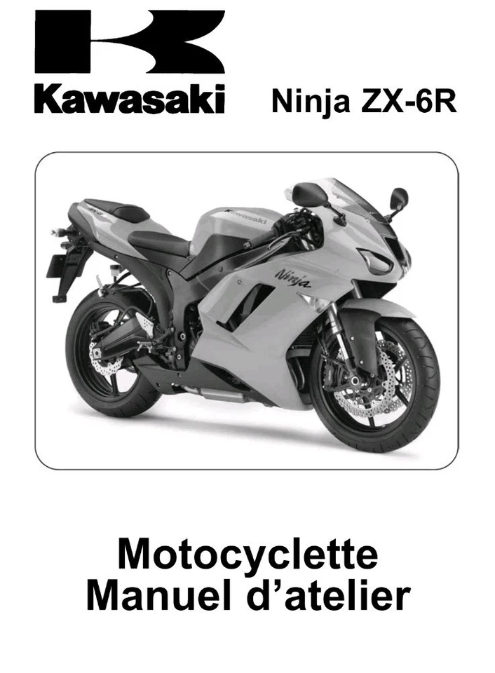 KAWASAKI ZX-6R ZX6R NINJA 2007 TECHNICAL REVIEW WORKSHOP MANUAL - image 1 of 1