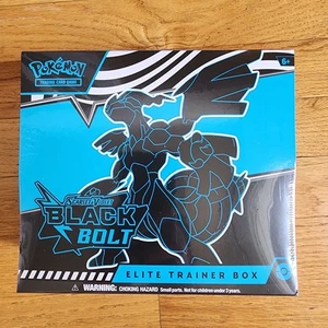 Pokémon TCG: Black Bolt Elite Trainer Box ETB Factory Sealed In-Stock [NEW] - Picture 1 of 2