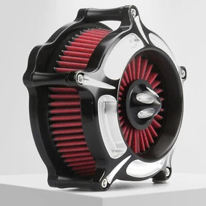 Air Cleaner Contrast Cut Filter For Harley Sportster 1200 XL Iron883 48 04-19 - Picture 1 of 7