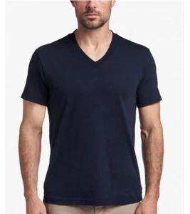 James Perse Men's Relaxed Fit S/S V-Neck Cotton T-Shirt navy Blue Wash MLJ3352 - Picture 1 of 11