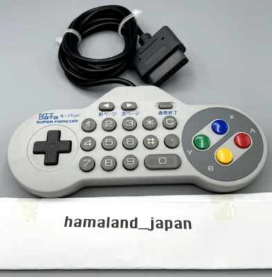 NTT DATA Keypad NDK10 for Super Famicom Controller Nintendo SFC Game Japan Used - Image 1 of 4