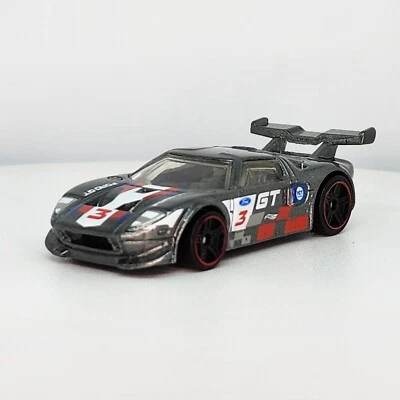 HOT WHEELS Ford GT LM Silver Car Mystery Models #2 Chase Loose GJL89 2020 - Image 1 of 4