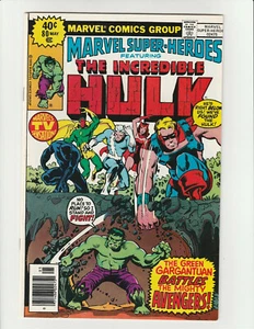 Marvel Super-Heroes #80 Incredible Hulk Avengers 1979 Comics 8.5 Very Fine + VF+ - Picture 1 of 2