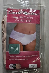 Slip donna beige comodo Carole Martin taglia media nuovo - dz941 - Foto 1 di 5