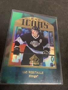1997-98 SP Authentic - NHL Icons Embossed #I18 Luc Robitaille