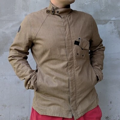 G-Star RAW COMIC OVERSHIRT Men's Fitted Light Brown Autumn/Spring Jacket Size L - Image 1 of 4