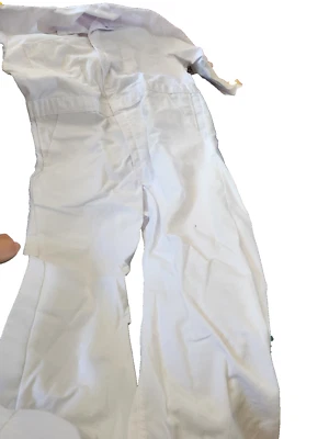 Macacão Red Kap sem forro sarja masculino 46_RG manga longa branco SpeedSuit - Imagem 1 de 4