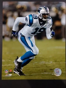KEYSHAWN JOHNSON Carolina Panthers 8x10 ACTION PHOTO   - Picture 1 of 1