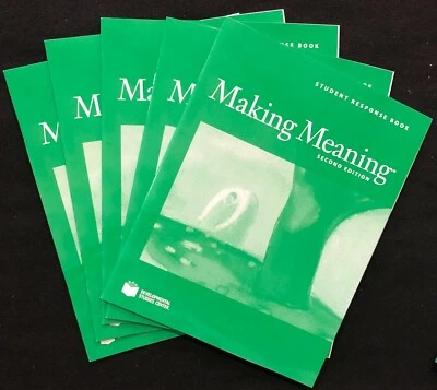 2nd - Making Meaning - FIVE (5) STUDENT RESPONSE BOOKS (2008, Second Edition) - Image 1 of 4