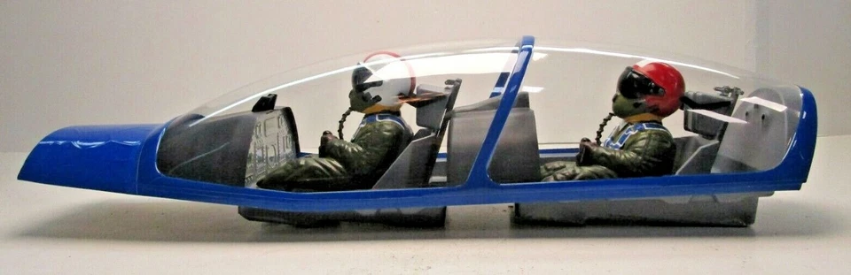 FMS Giant Scale 2 Seat Cockpit Canopy Remote Control Fighter Jet Finished - Image 1 of 4
