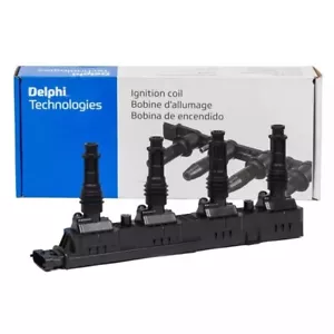 Genuine Delphi Ignition Coil Pack For Vauxhall Astra Corsa Van Meriva 93177212 - Picture 1 of 4