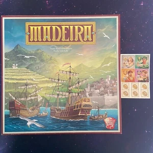 Madeira Board Game - With Ambassadors Mini Expansion- Out of Print! - Picture 1 of 12
