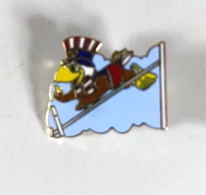 Track High Jump 1984 Los Angeles Olympics Pin Brooch Sam The Eagle Enameled LE - Picture 1 of 2