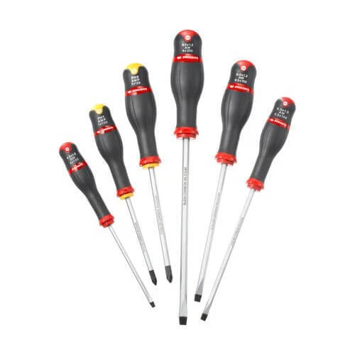 Facom Protwist Shock 5 Piece Slotted and Phillips Screwdriver Set - Image 1 of 1