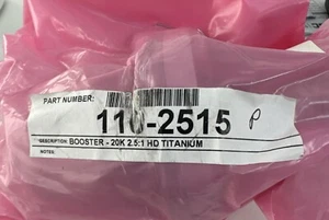 Dukane 110-2515 Titanium Booster 20K 2.5:1 - Picture 1 of 1