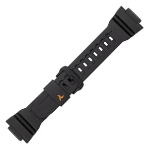 Bracelet en caoutchouc Casio authentique 10500876 18/30 mm - Picture 1 of 3