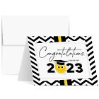 Congratulations Class of 2023 Graduation Cards, Funny Emoji - A2 Size - 25 Qty