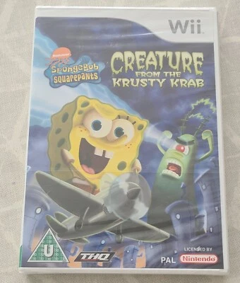 SpongeBob SquarePants: Creature from the Krusty Krab - Nintendo Wii - NEW SEALED - Image 1 of 4