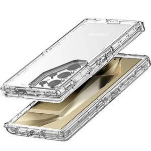Funda transparente a prueba de golpes resistente para Samsung Galaxy S24 S25 Ultra S24+ S25 - Imagen 1 de 21