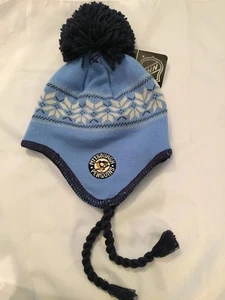Pittsburgh Penguins NEU Wintermütze für Erwachsene mit Quasten. NHL Hockey Cap Warm Neu mit Etikett - Bild 1 von 3