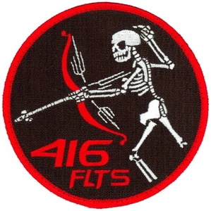 USAF 416th FLIGHT TEST SQUADRON PATCH - Picture 1 of 1