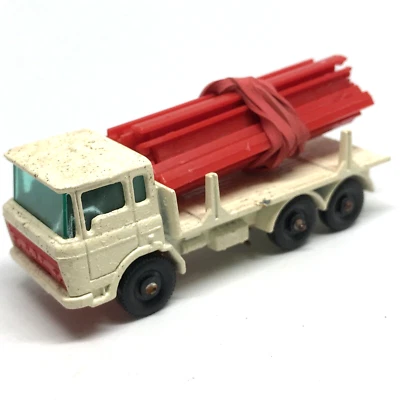 Lesney Matchbox DAF Girder Truck No. 58 1968 White Made in United Kingdom - Image 1 of 4