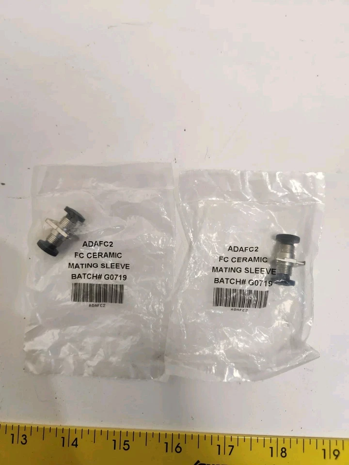 ADAFC2 FC Ceramic Mating Sleeve Lot Of 2 - Image 1 of 1