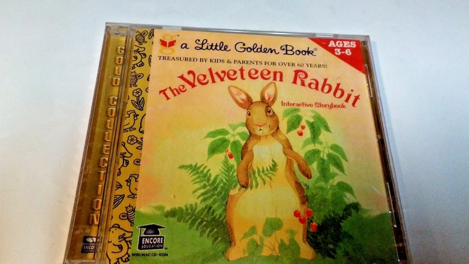 VELVETEEN RABBIT  Interactive Storybook  CD-ROM  Little Golden Book - Image 1 of 2