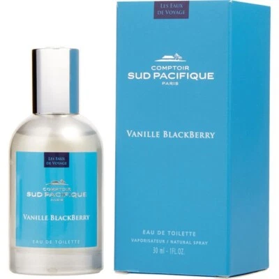 VANILLE BLACKBERRY COMPTOIR SUD PACIFIQUE-EDT-SPRAY-1.0 盎司-30 毫升-正品-法国 — 第 1/2 张图片