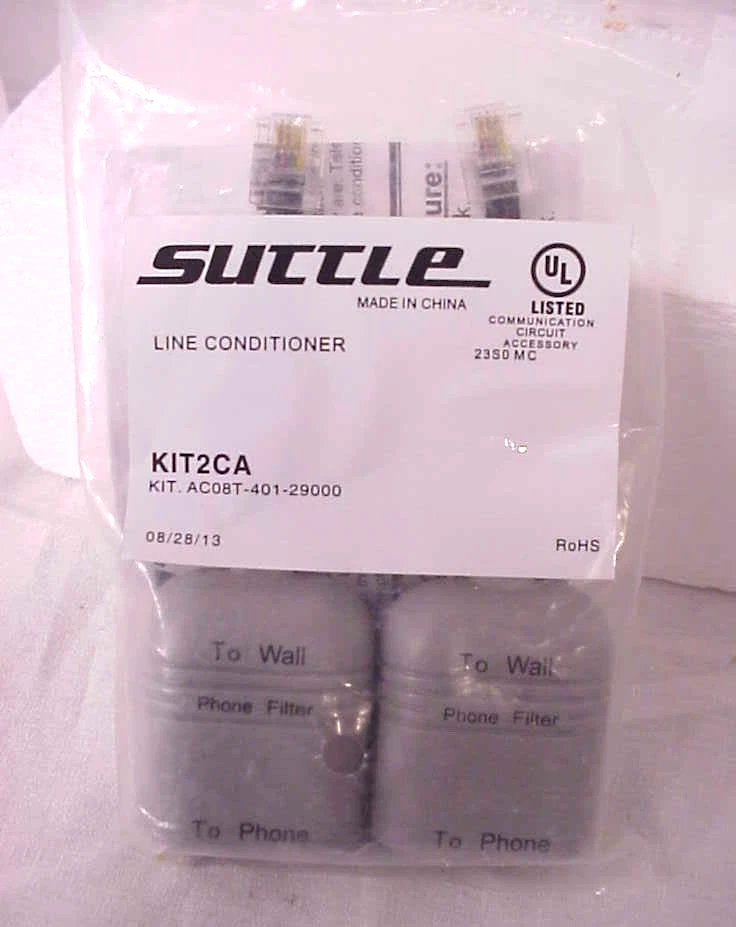2 Pack Suttle KIT2CA Line Filter / Conditioners 900LCCS 900LCCS-2F Circuit Phone - Image 1 of 1