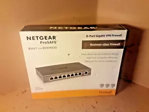 Netgear FVS318G V2 ProSAFE 8-port Gigabit VPN Firewall + BOXED - Picture 1 of 18