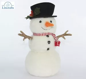 Hansa Schneemann 7600 Stofftier Weihnachtsdekoration verkauft von Lincrafts UK Est 1993 - Bild 1 von 1