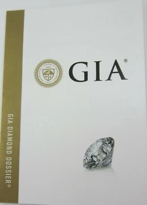 GIA CERTIFIED 0.43CT ROUND BRILLIANT CUT LOOSE FACETED DIAMOND VS2/F - Image 1 of 4