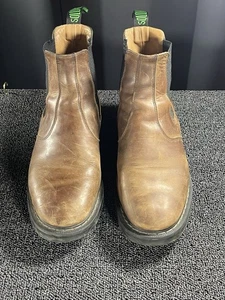 Solovair Chelsea Boots UK 10 / US 11 Men’s Made in England Brown Leather - Picture 1 of 20