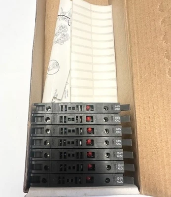 (7) Allen-Bradley 1492-H5 Ser. E Terminal Blocks, Fuse Holder, 15A, 10-57V AC/DC - Image 1 of 4